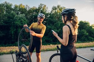 Wie wechselt man die reifen am Fahrrad?